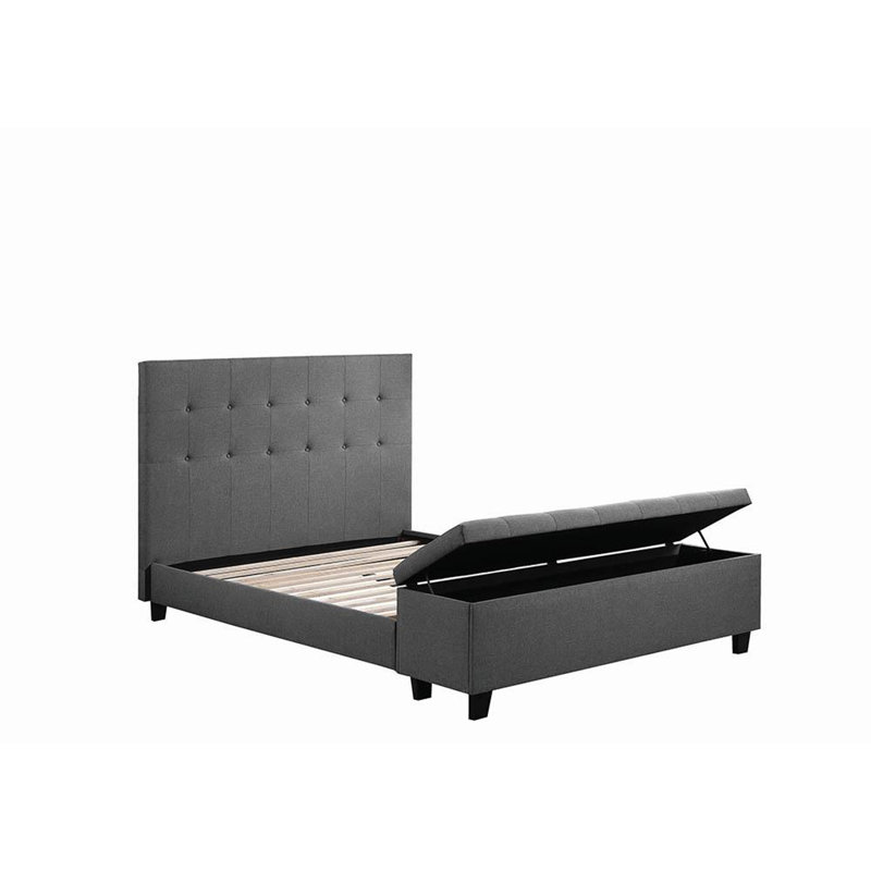 Upholstered Platform Storage Bed, Full