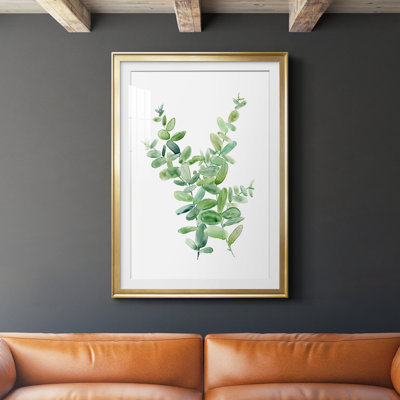 Eucalyptus III, reproduction encadrée de qualité supérieure - prête à être accrochée