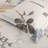 SLEEPBELLA Comforter King Size, 600 Thread Count Cotton Brown Branches And Blue Flowers Off-White Comforter Sets, Down Alternative Bedding Set 3Pcs(King, Off-White Botanical)-122432900-122432911