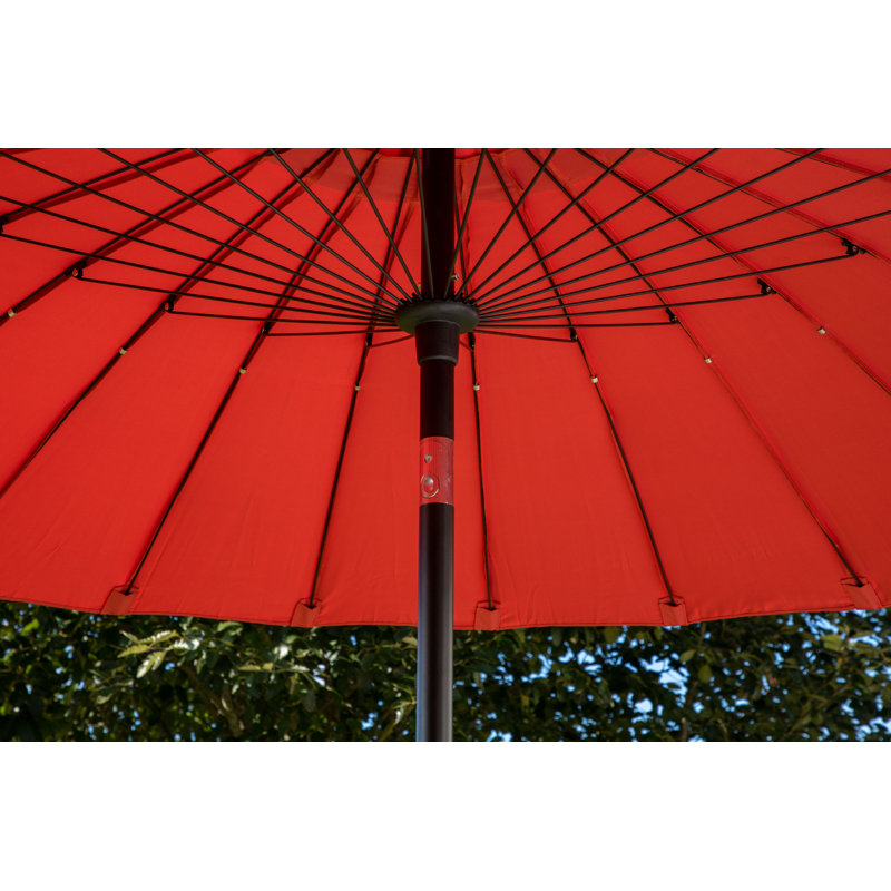 Amora 249cm Parasol, Red
