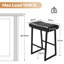 Upholstered Counter Stool with Metal Frame-1497666049-1497666058