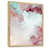 Toile brune avec cadre flottant
