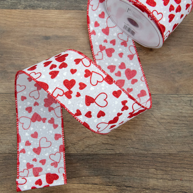 2.5'' Abstract Fabric Ribbon