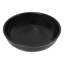 Ensemble de 6 bols peu profonds ou assiettes creuses de la collection Kokuyo en céramique noire (30 cl).