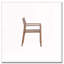 Ensemble de salle à manger 5 pièces rond en bois d'acacia avec design à lattes-1732422697