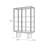 Black Solid Wood+Tempered Glass Display Cases-120927942