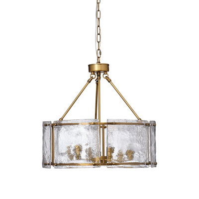 Lustre tambour 6 lumières Glenn
