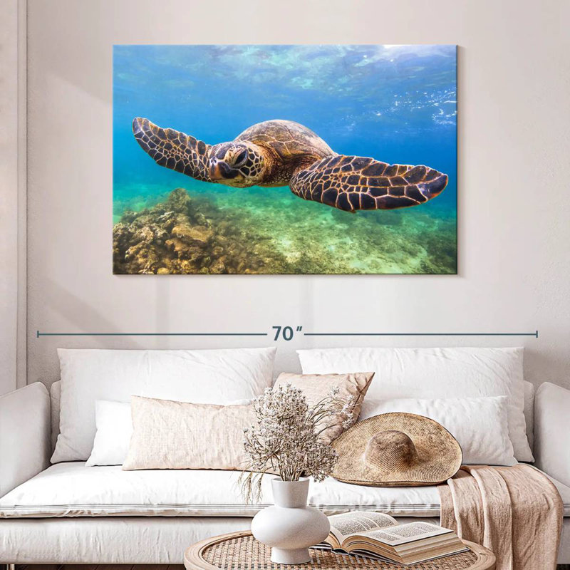 Crowle Flapping Turtle, 32" H x 48" W