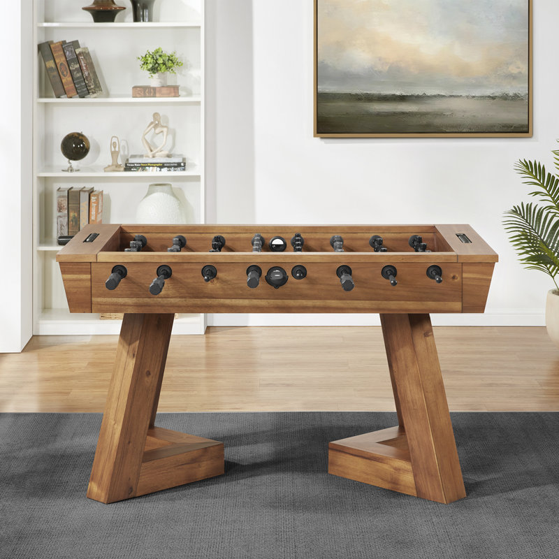 Aris Foosball Table with Accessories Included
