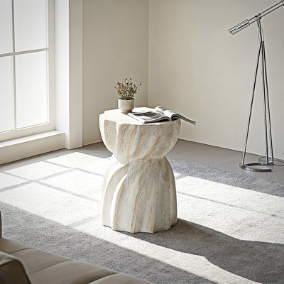 Tables d'appoint en ciment pour l'extérieur