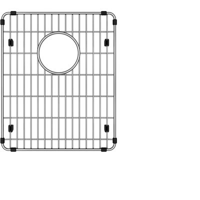 Grille d'évier 13 po x 16,5 po