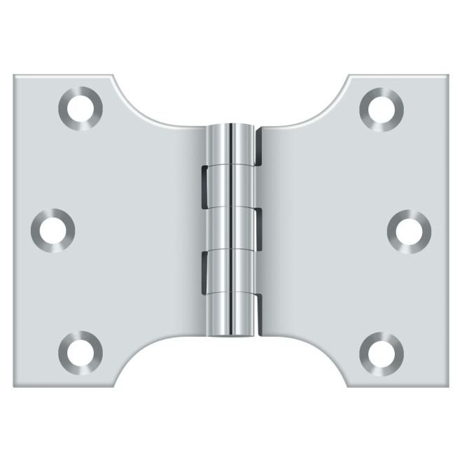 Hinge, Polished Chrome