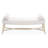 Malibu Crest Accent Bench - Doeskin/Chardonnay-88778954