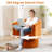 28''  Wide Velvet Modern Upholstered Swivel Barrel Chair-73454066
