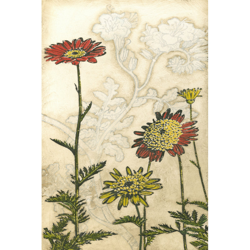 Indian Summer Florals III by Megan Meagher - Wrapped Canvas Print, 76cm H x 51cm W