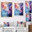 «Blue Illuminated Electro Reverie - Abstract Collages», art mural-1682442152-1682442133