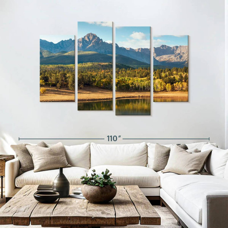 Alvord Mount Sneffels, 54" H x 84" W
