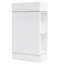 Meuble-lavabo avec lavabo, meuble-lavabo avec tablette réversible à deux niveaux