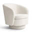 Chaises d'appoint pivotantes Modern