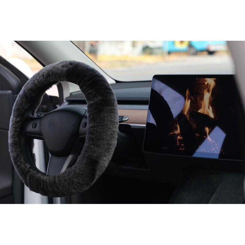 Housse élastique pour automobile, gris