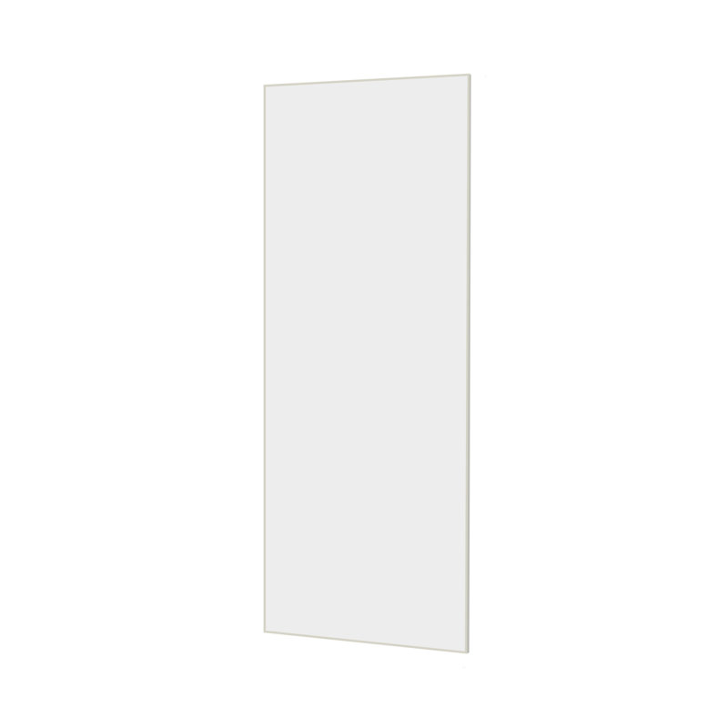 70" X 31" Full Length Mirror White  Aluminum Alloy Frame, Leaning Or Wall Mounted, High Definition, Shatter-Proof, Ideal For Bedroom, Living Room, Corridor - Modern Home Decor
