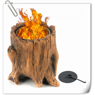 Tabletop Fire Concrete Tabletop Fireplace