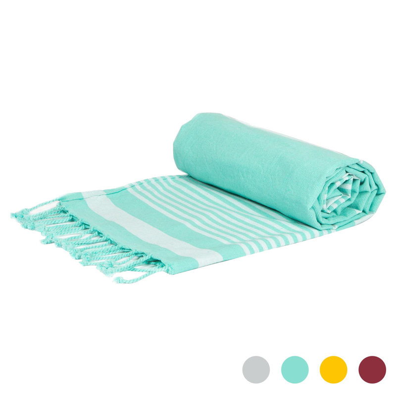 Nicola Spring - Deluxe Turkish Cotton Bath Towel - 162 x 90cm, Aqua
