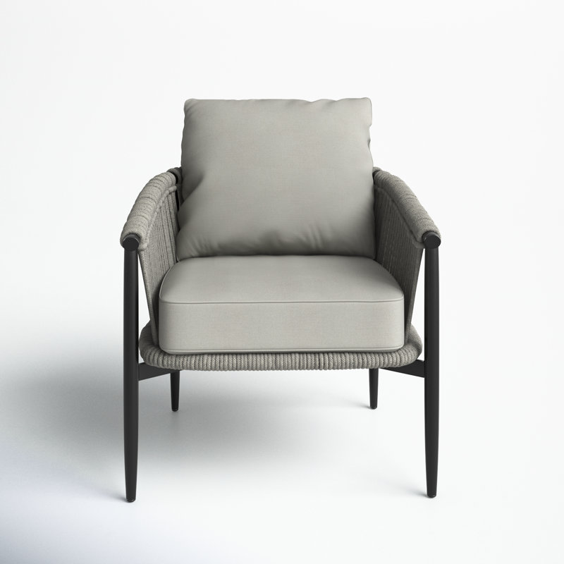 Dewald Dickson Patio Chair with Sunbrella Cushions