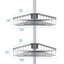 Adhesive Stainless Steel Shower Caddy-125927382