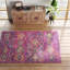 Tapis fuchsia / bleu Christa-375401301