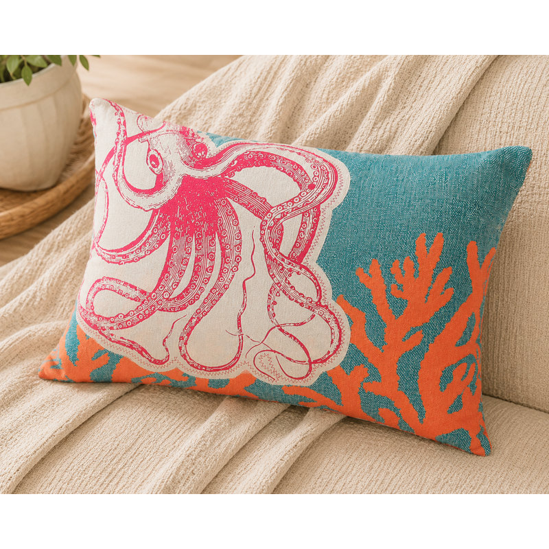 Coussin lombaire Coastal Applique