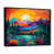 Black Floater Framed