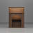 Modern Fireplace Mantel Surround With Sliding Fluted Glass Doors, MDF Wood Fireplace Frame With 3-Color LED Lighting