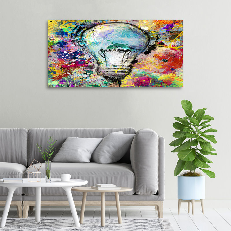 Bulb - Wrapped Canvas Print