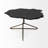 Degraff 37'' Marble Top Coffee Table with Gold Metal Base-1520320923