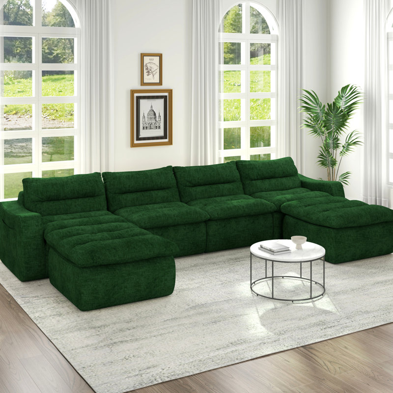 Chaise sur pied Lazy, Vert