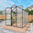 6X8 FT Polycarbonate Walk-In Greenhouse, Raised Base-128769453