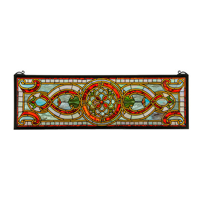 Plants & Flowers Stained Glass Panel