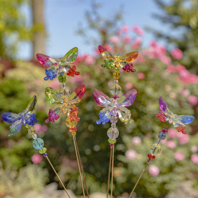 Piquet de jardin papillon