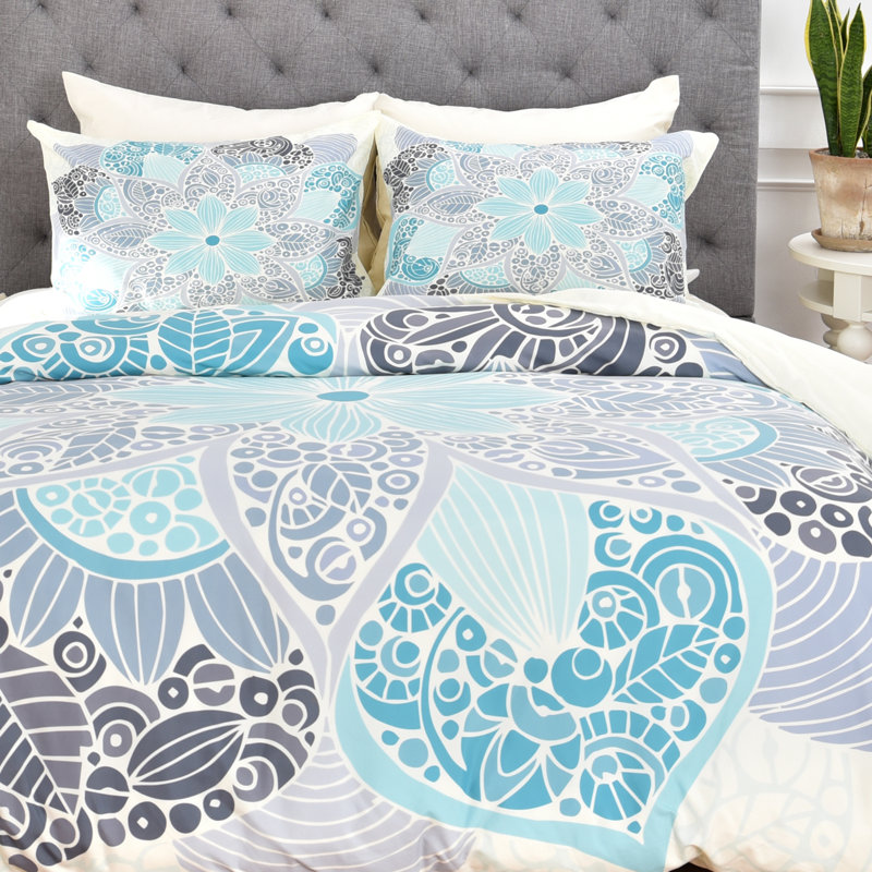 Housse de couette Petunia, Housse de couette pour très grand lit