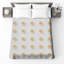 Couvre-lit matelassé à motif floral beige toutes tailles-126083314