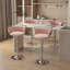 Christal Height Adjustable Swivel Bar Stool-1737403382-1737403368