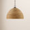 Woodleigh Single Light Rattan Dimmable Pendant