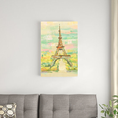 Painted Eiffel Tower