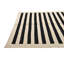 Tapis noir et blanc Ohlson