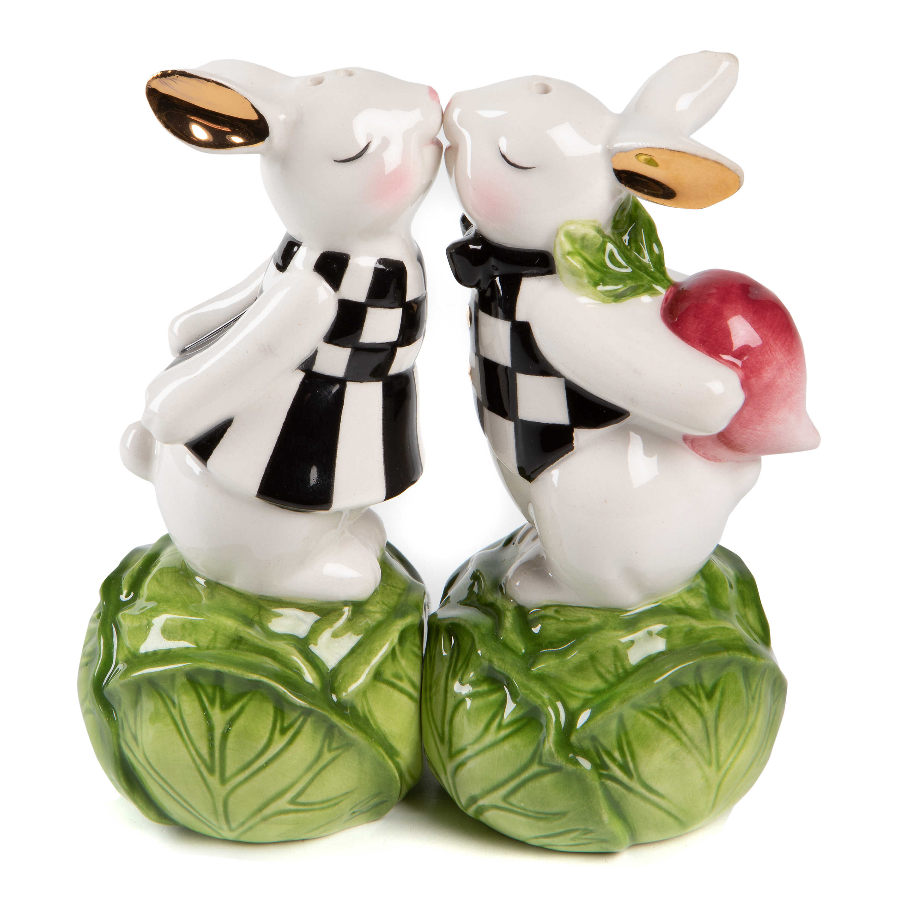 Design Imports Cows Ceramic Salt & Pepper Shakers