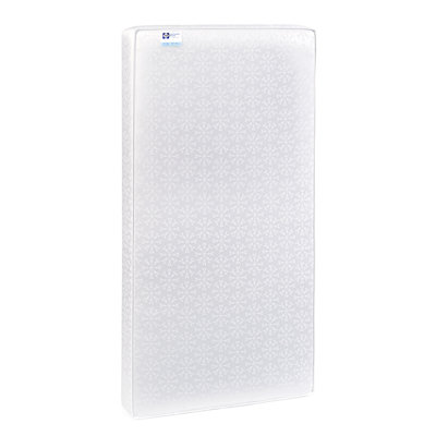 Sealy Cool Comfort Breathable 2-Stage Dual Firmness Waterproof Baby Crib Mattress & Toddler Bed Mattress, Cool Gel Memory Foam Crib Mattress, Cotton C
