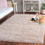 Tapis à poil long de couleur unie Performance Angeliya-19276476