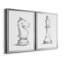 Chess Room Study I - Ensemble de 2 reproductions d'art sur toile-947961067-947961070