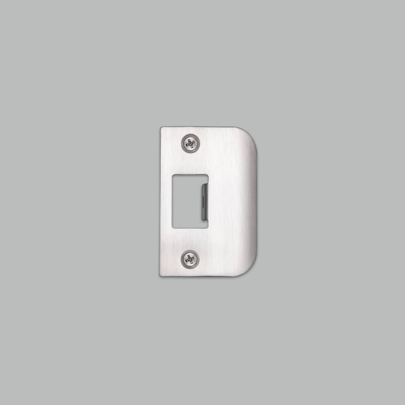 Strike Plate Kit / D Shaped, Steel
